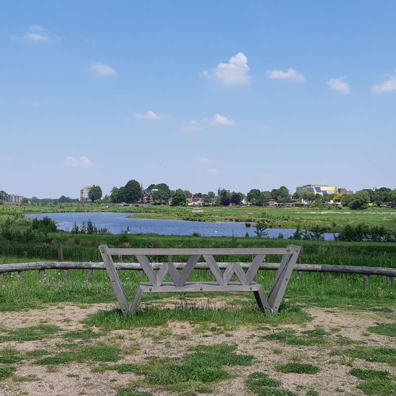 Wandelbankje - Overjssel - Vechtdalpad