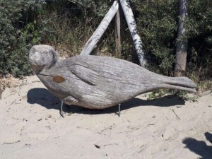 houten zeehond