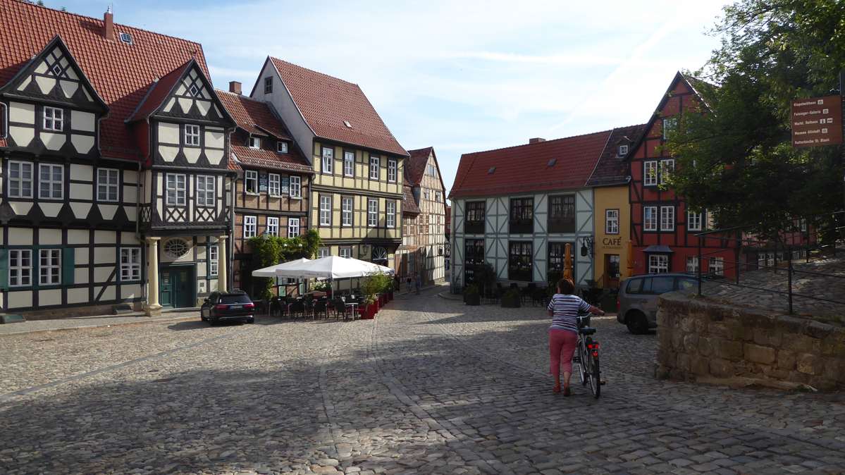 Wandelvakantie Harz, Quedlinburg, Stadswandeling