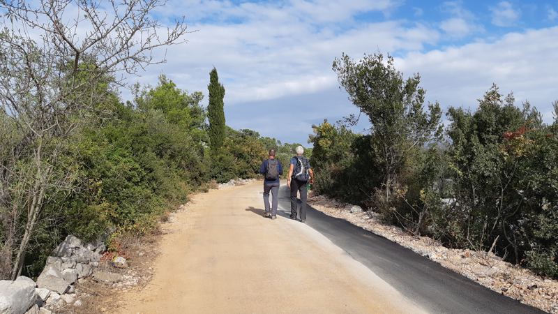 wandelen op Ugljan - Kroatië