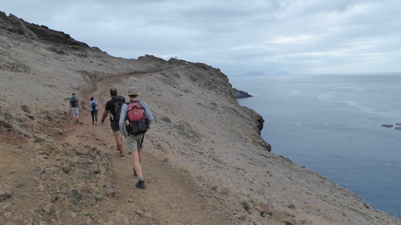 wandelen op Ponta de São Lourenco