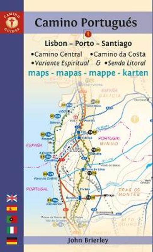 Camino Portugués maps John Brierley