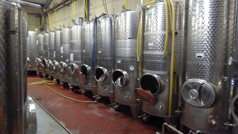 Hof van twente roestvrijatalen wijnvaten