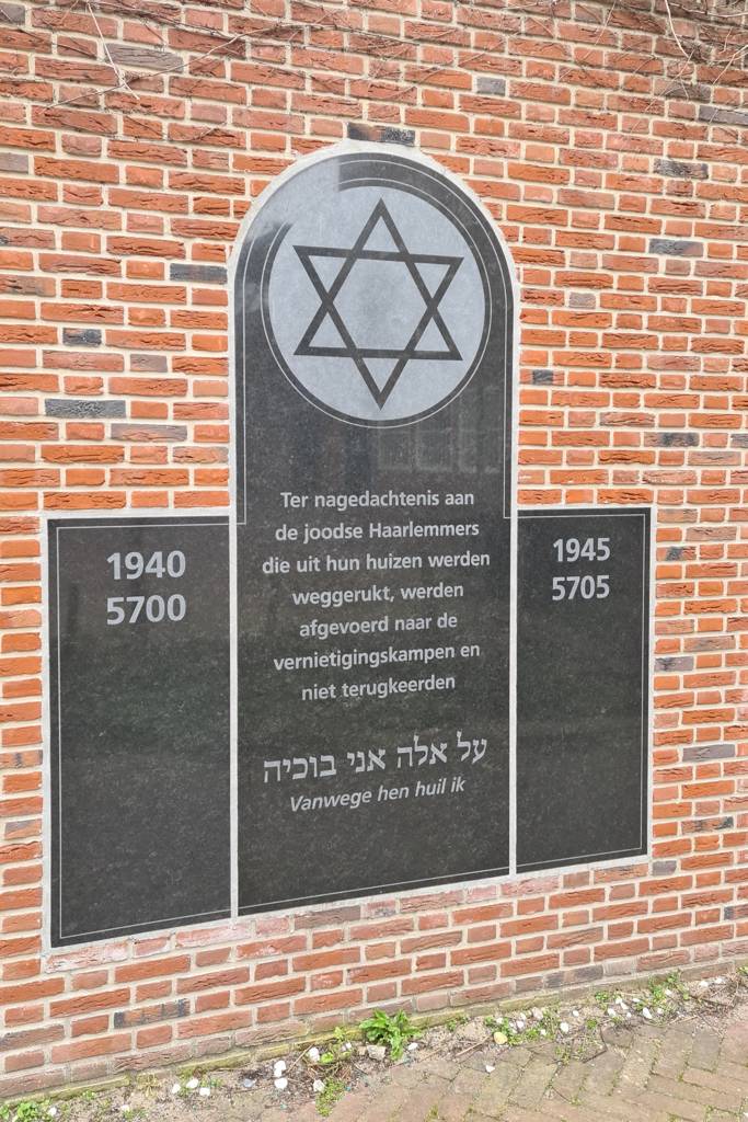 het Joods Monument in Haarlem