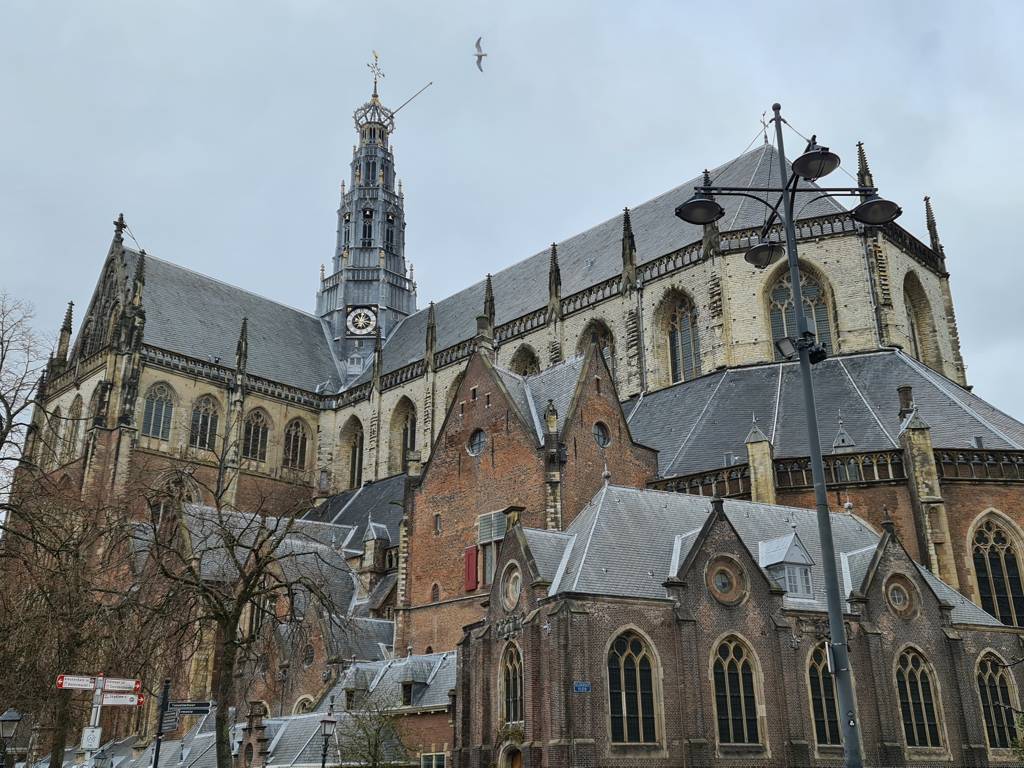 Grote of St Bavokerk in Haarlem