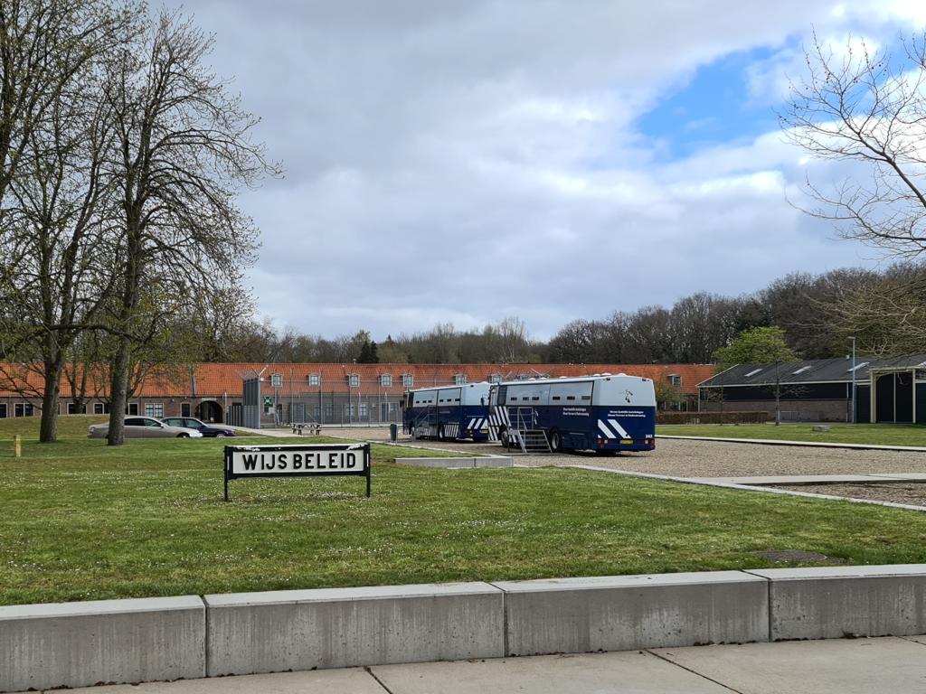 Binnenplaats gevangenismuseum veenhuizen