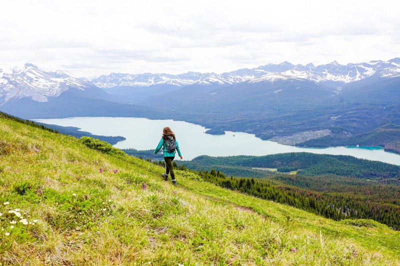 Edmonton en Jasper - wandelen in de lente