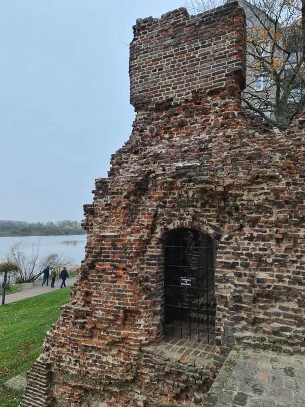 Einde wandeling - Schanstoren Arcen