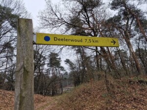 Bord Deelerwoudroute 7,5 km