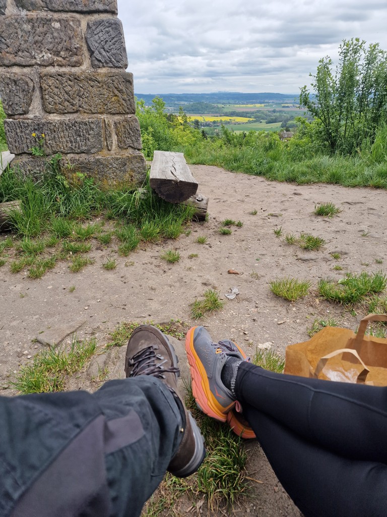 Lunchen hoog op de top bij Brada