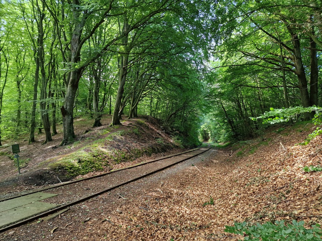 treinrails historische trein Mariager