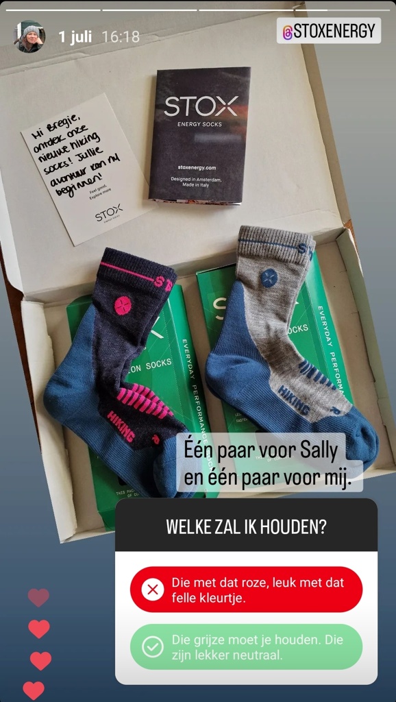 STOX Merino Hiking Ankle Socks - Instagram Stories