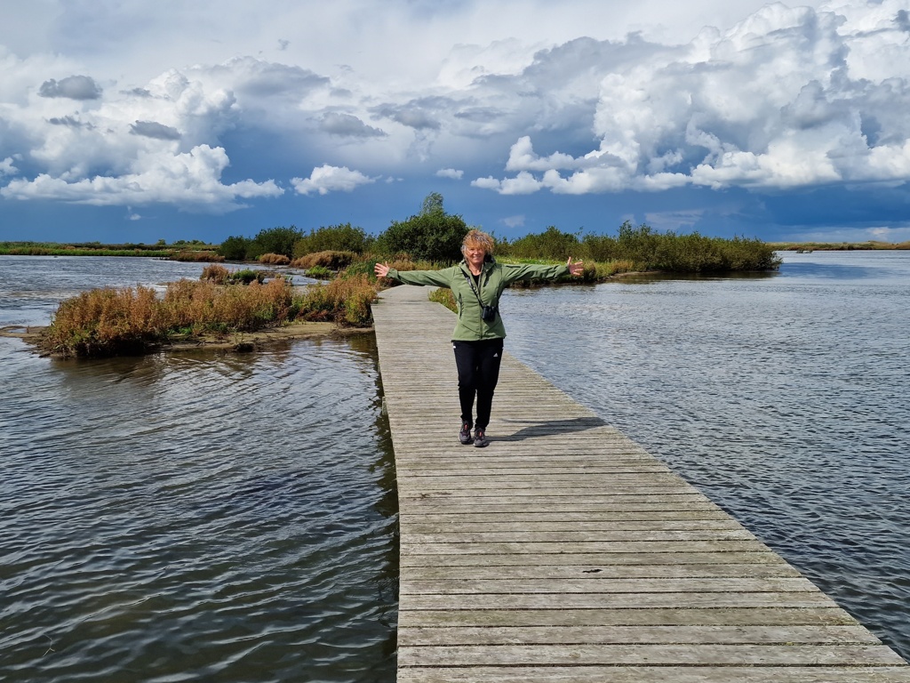 wandelen op de Marker Wadden