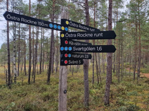 Wandelen in Småland - Wegwijzers Store Mosse Nationaal Park