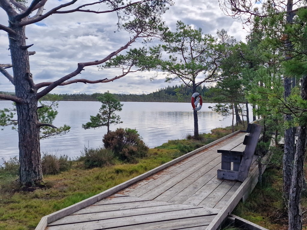 Wandelen in Store Mosse in Småland