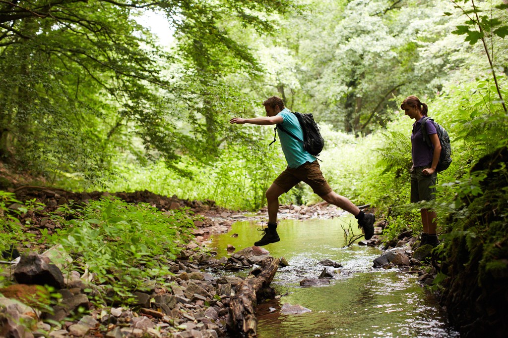 Ook avontuurlijke wandelingen door Saarland.