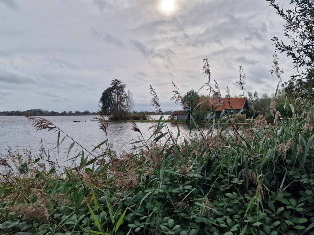 Mooie huizen langs de Reeuwijkse Plassen