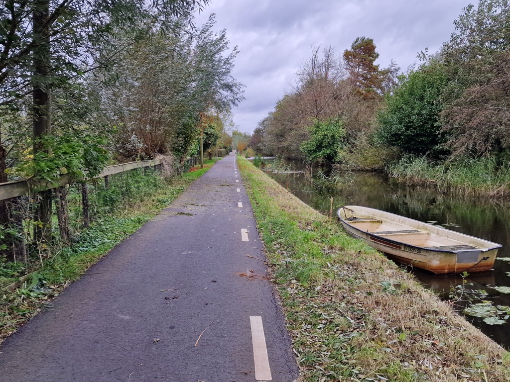 wandelen langs de Reeuwijkse Plassen