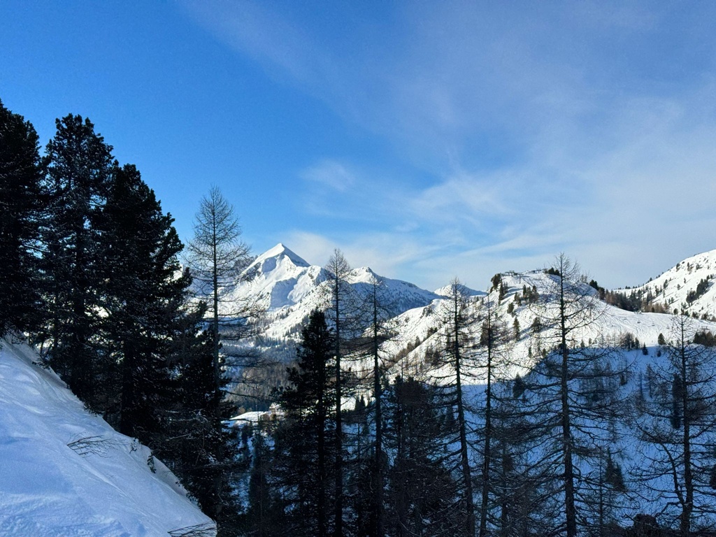 wandelen in Obertauern in de winter - sneeuwschoenwandelingen