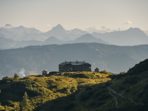 huis in de bergen