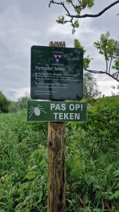 Bord: pas op teken