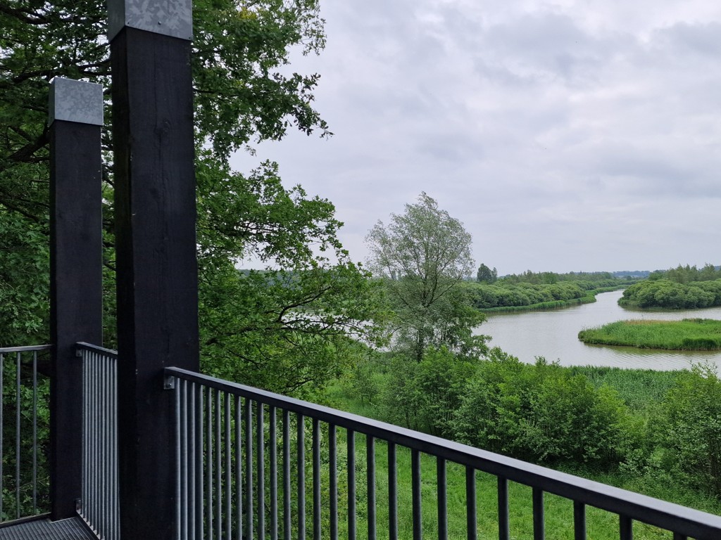 Trekvogelpad etappe 13 - uitzicht klimtoren Amerongen