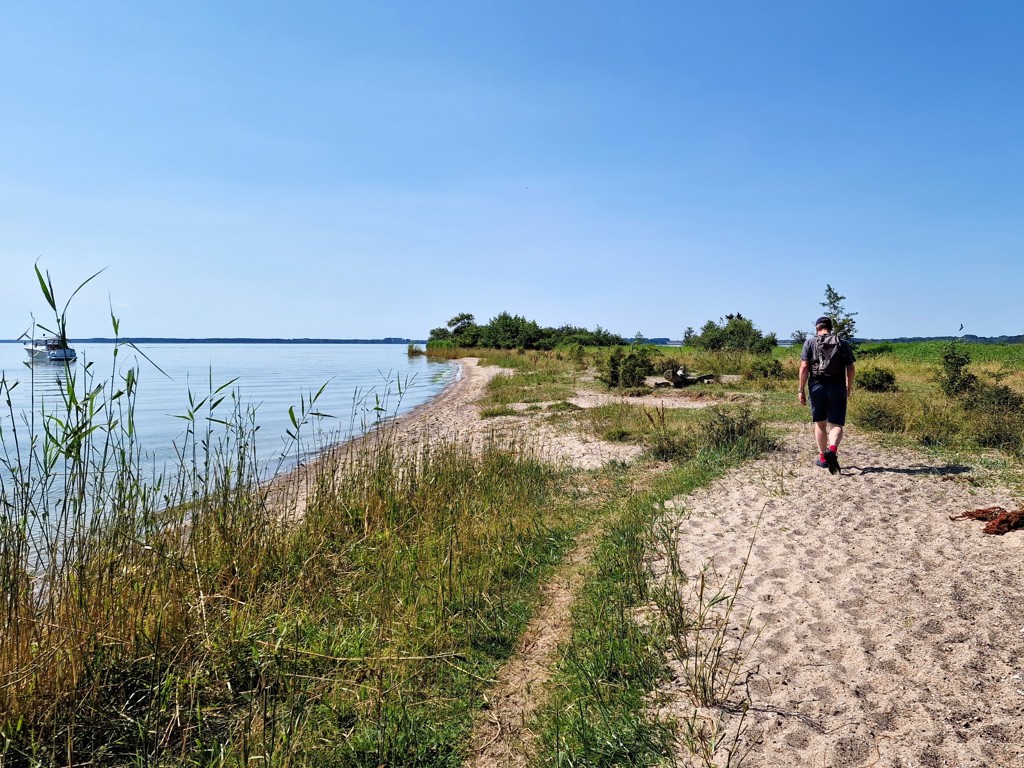 strand Gnitz wandelen Usedom