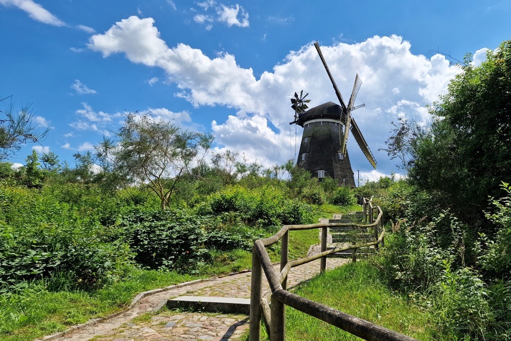 Nederlandse windmolen in Benz Usedom