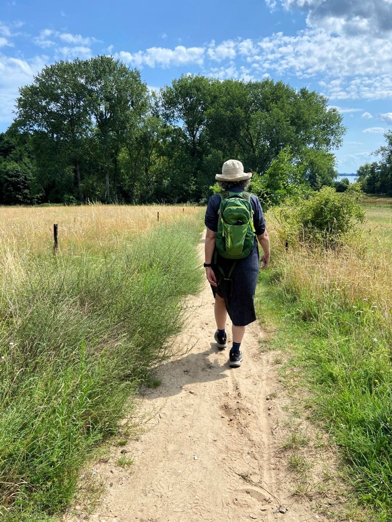 Wandelen op schiereiland Gnitz |