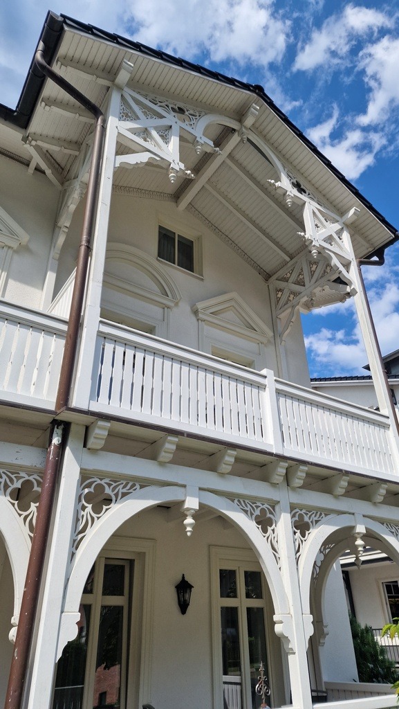 Gevel huis Binz Rügen