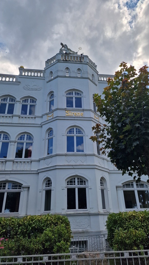 Gevel huis Binz Rügen