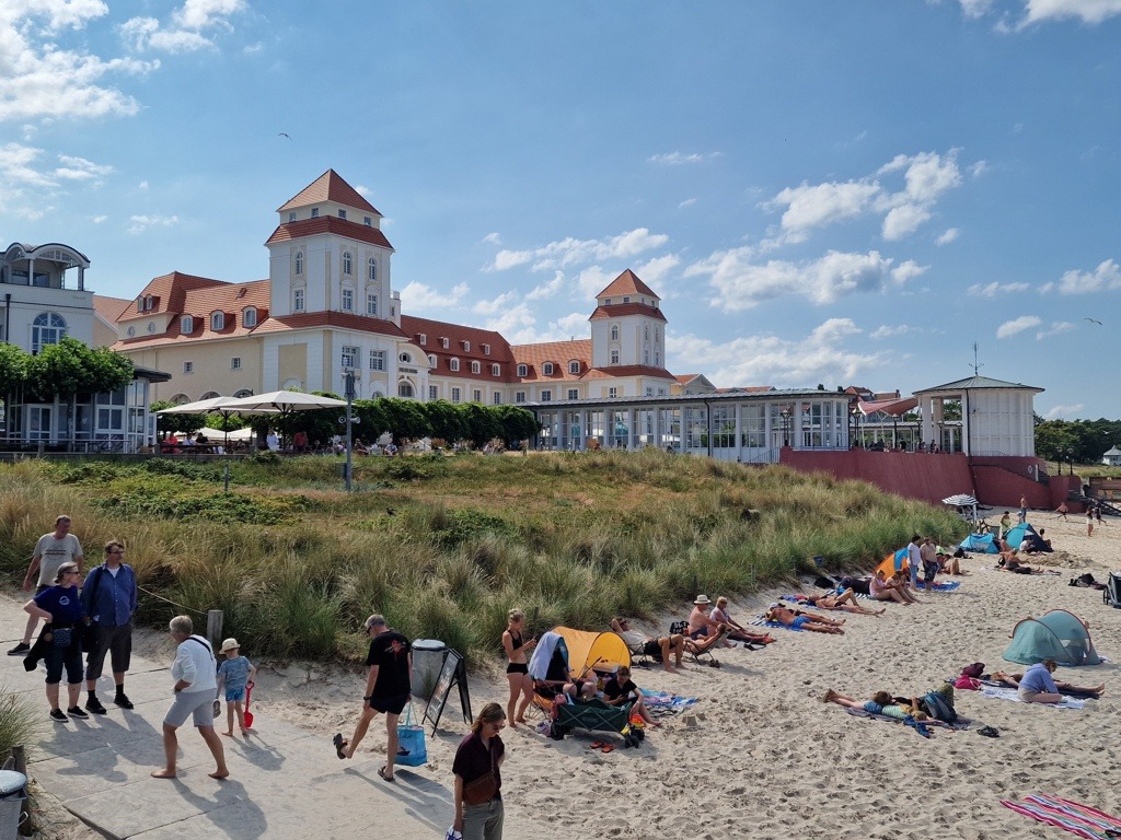 Strand Binz Rügen Kurhaus