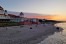 Rügen wandeltips pier en boulevard Binz zonsondergang