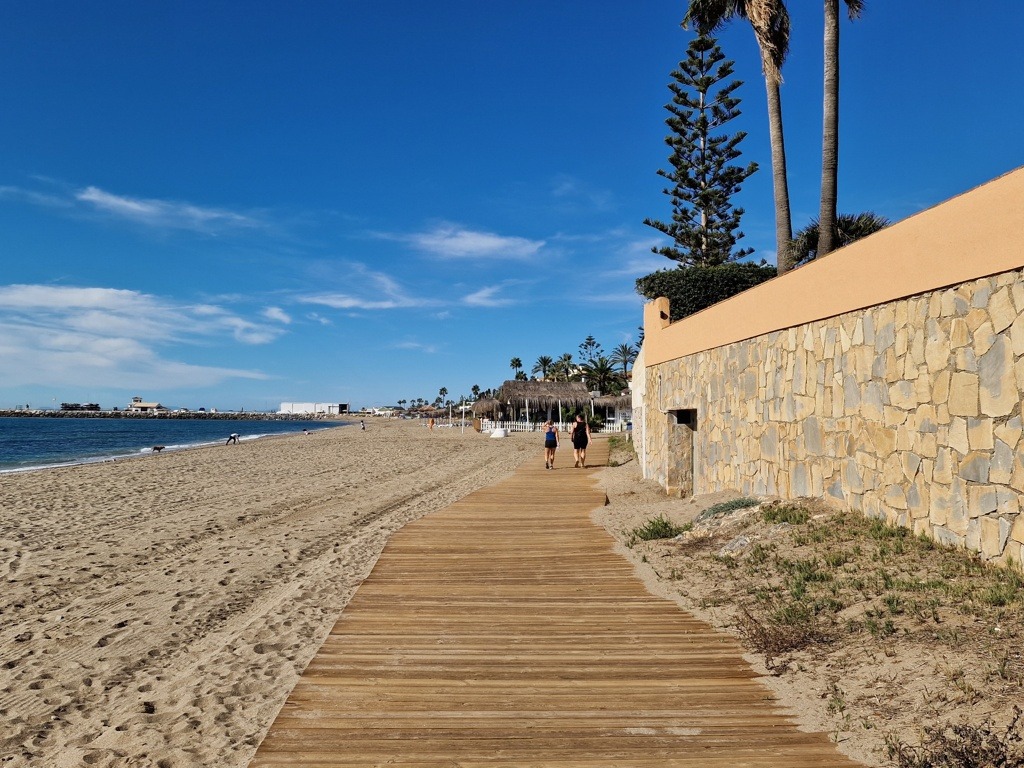 vlonderpad van La Cala de Mijas 