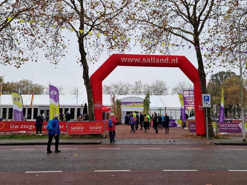 Raalte Sallandse wandelvierdaagse tent