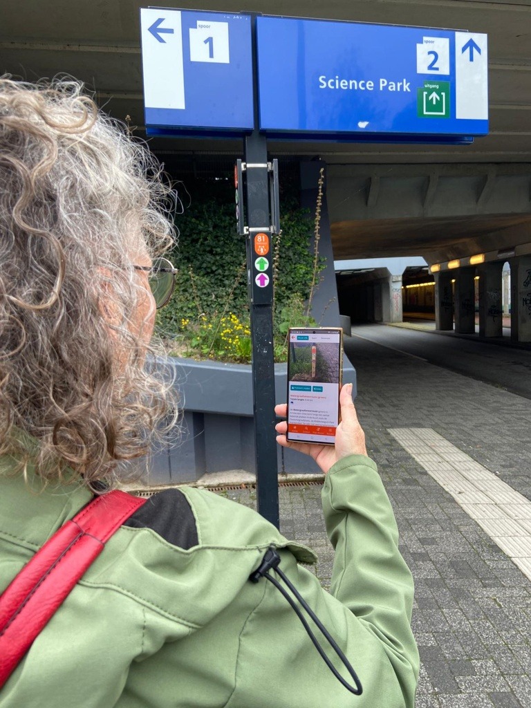 app watergraafsmeerroute wandelnetwerk Noord-Holland