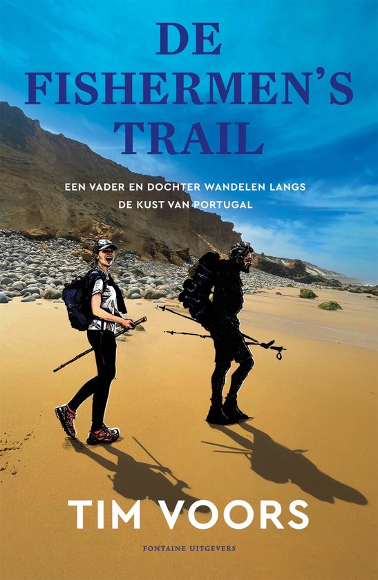 cover boek boekomslag wandelboek Tim Voors Fishermen's trail